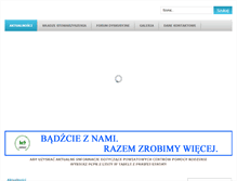 Tablet Screenshot of oscentrum.pl